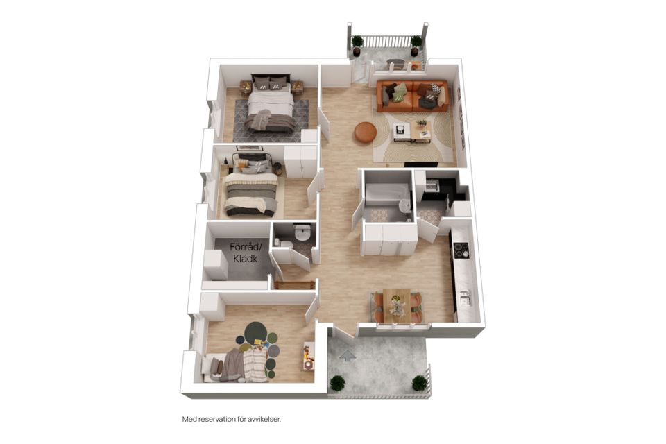 Bostadsrätt, Stämpelgatan 3 A, Björkhaga, Örebro