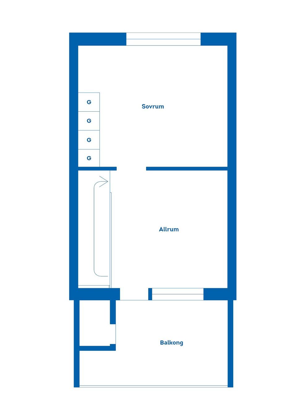 Bostadsrätt, Norra Skepparegränd 20 A, Trossö, Karlskrona