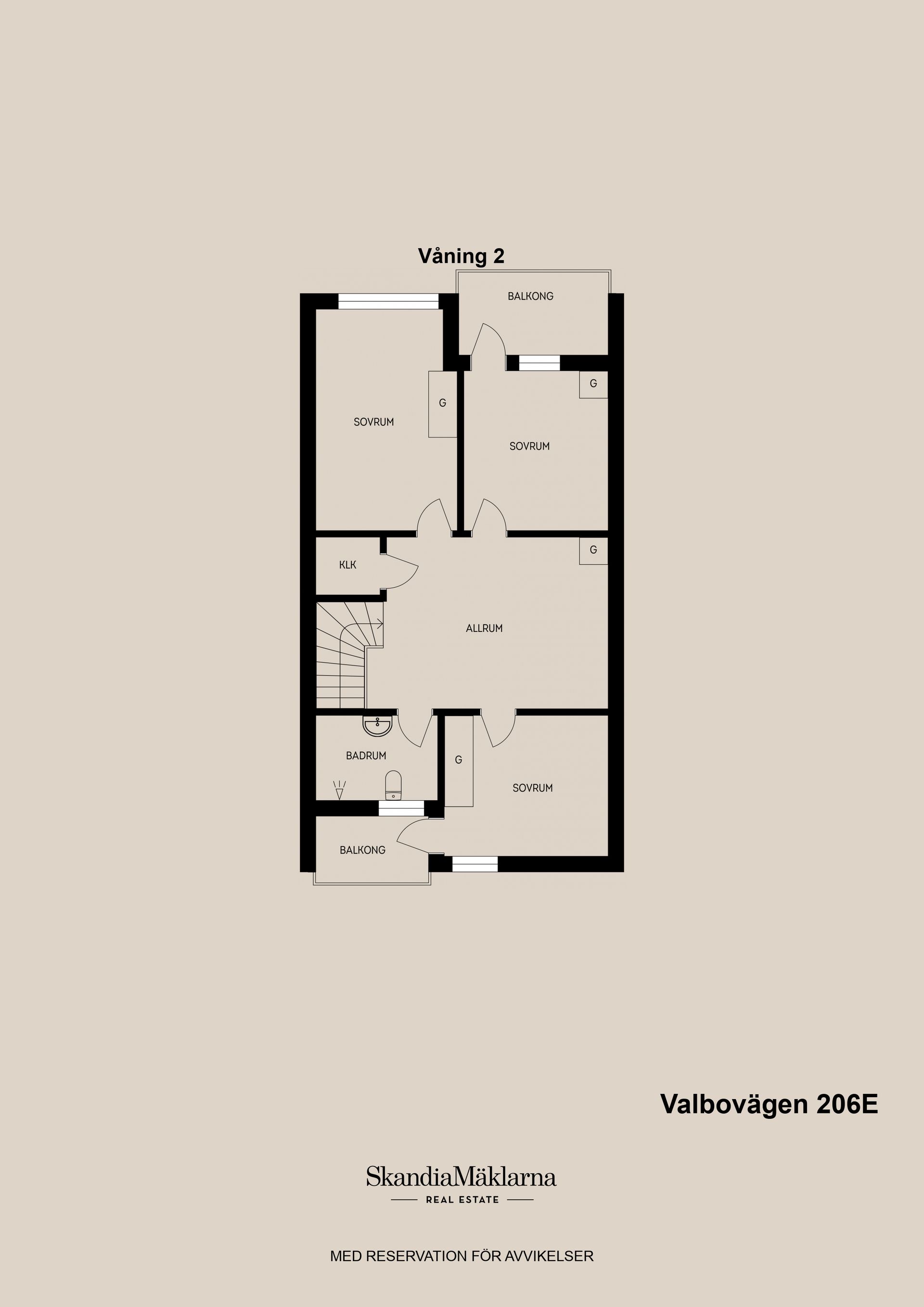 Radhus, Valbovägen 206E, Valbo, Gävle