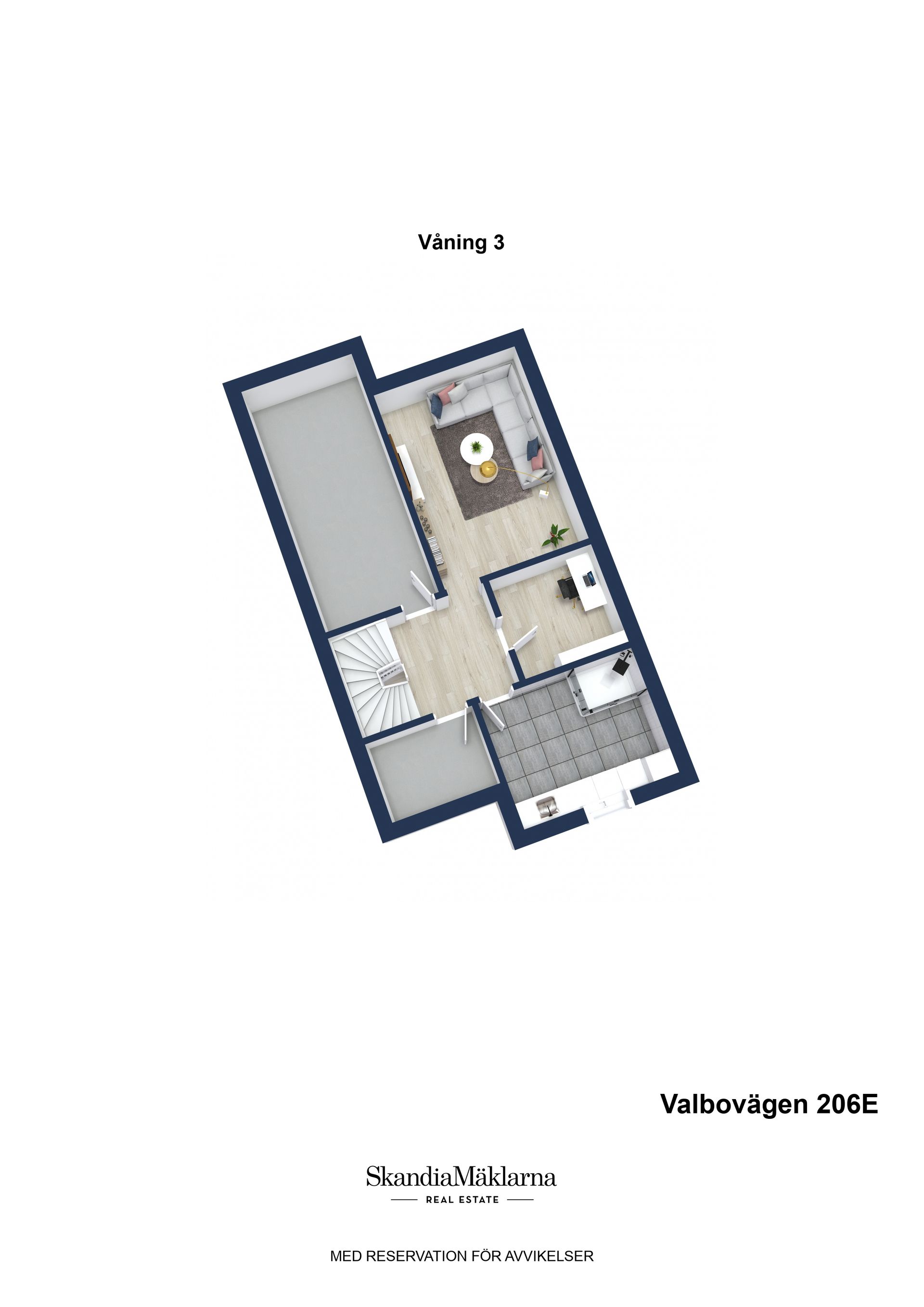 Radhus, Valbovägen 206E, Valbo, Gävle