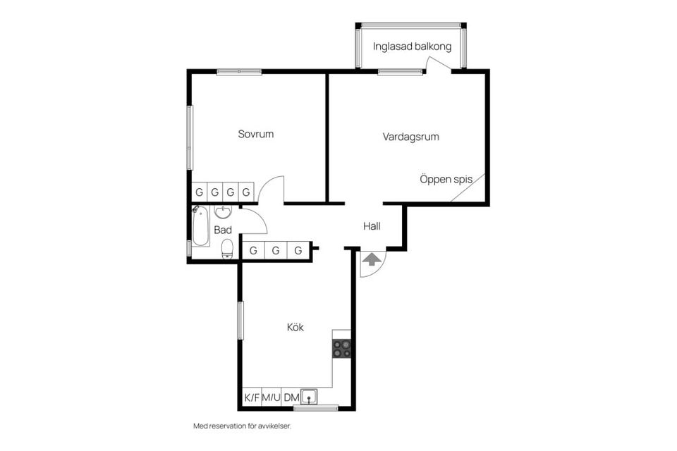 Bostadsrätt, Ringvägen 3 A, Centralt, Östersund