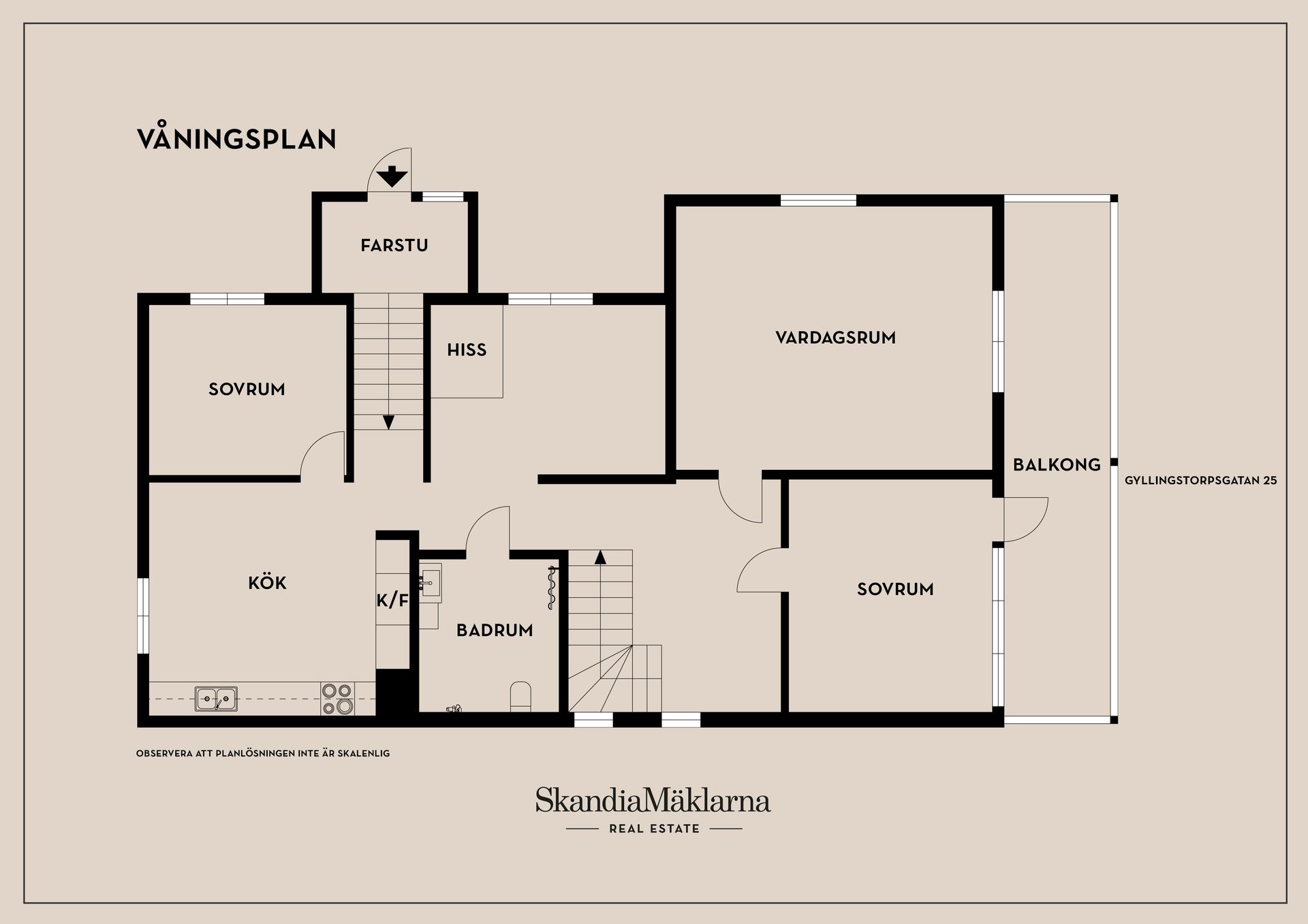 Villa, Gyllingstorpsgatan 25, Sjöbo, Borås