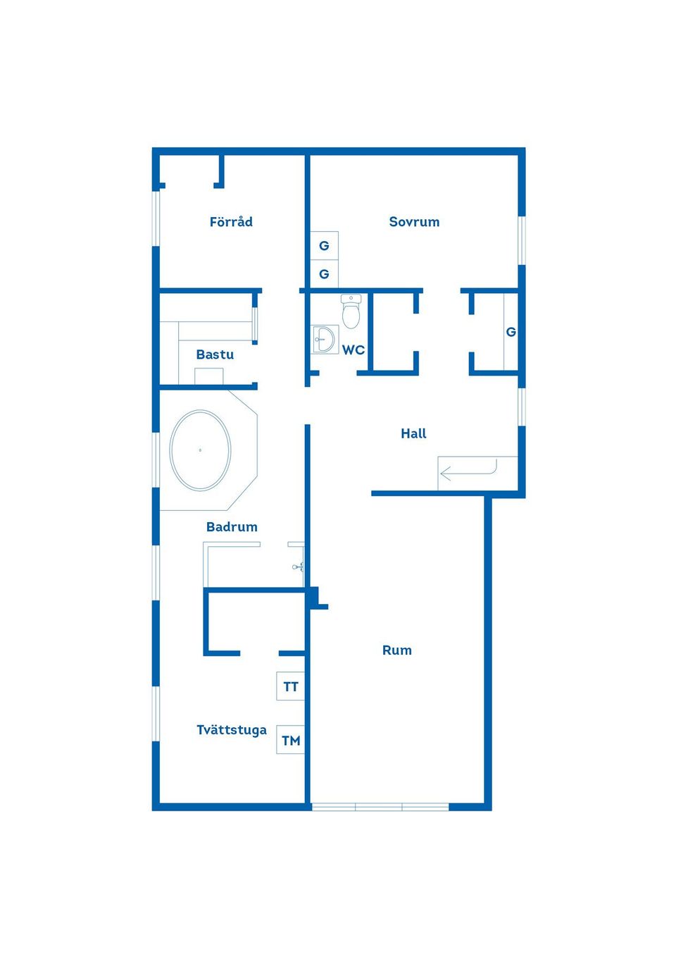 Villa, Patrullvägen 8, Humlekärrshult, Oskarshamn