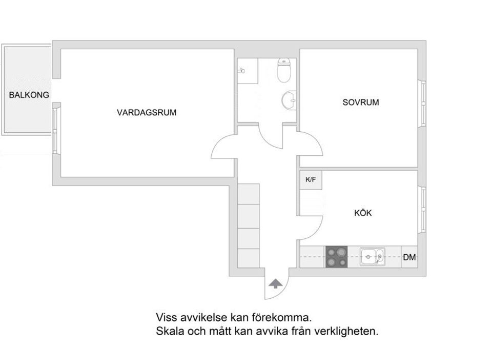 Bostadsrätt, Trädgårdsgatan 4A, Centrala Sundbyberg, Sundbyberg