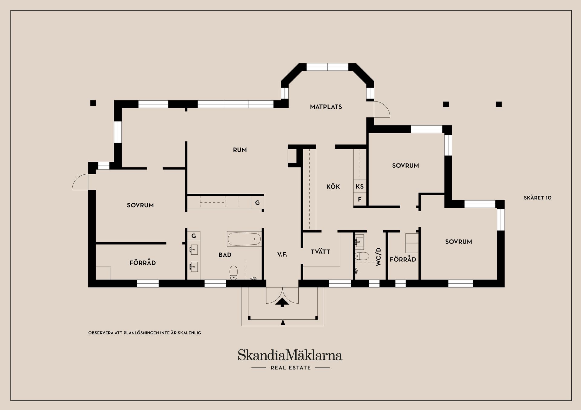 Villa, Skäret 10, Tynäs, Hammarö