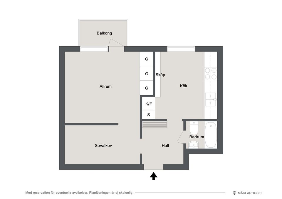 Bostadsrätt, Torpavägen 1, Vitaby, Simrishamn