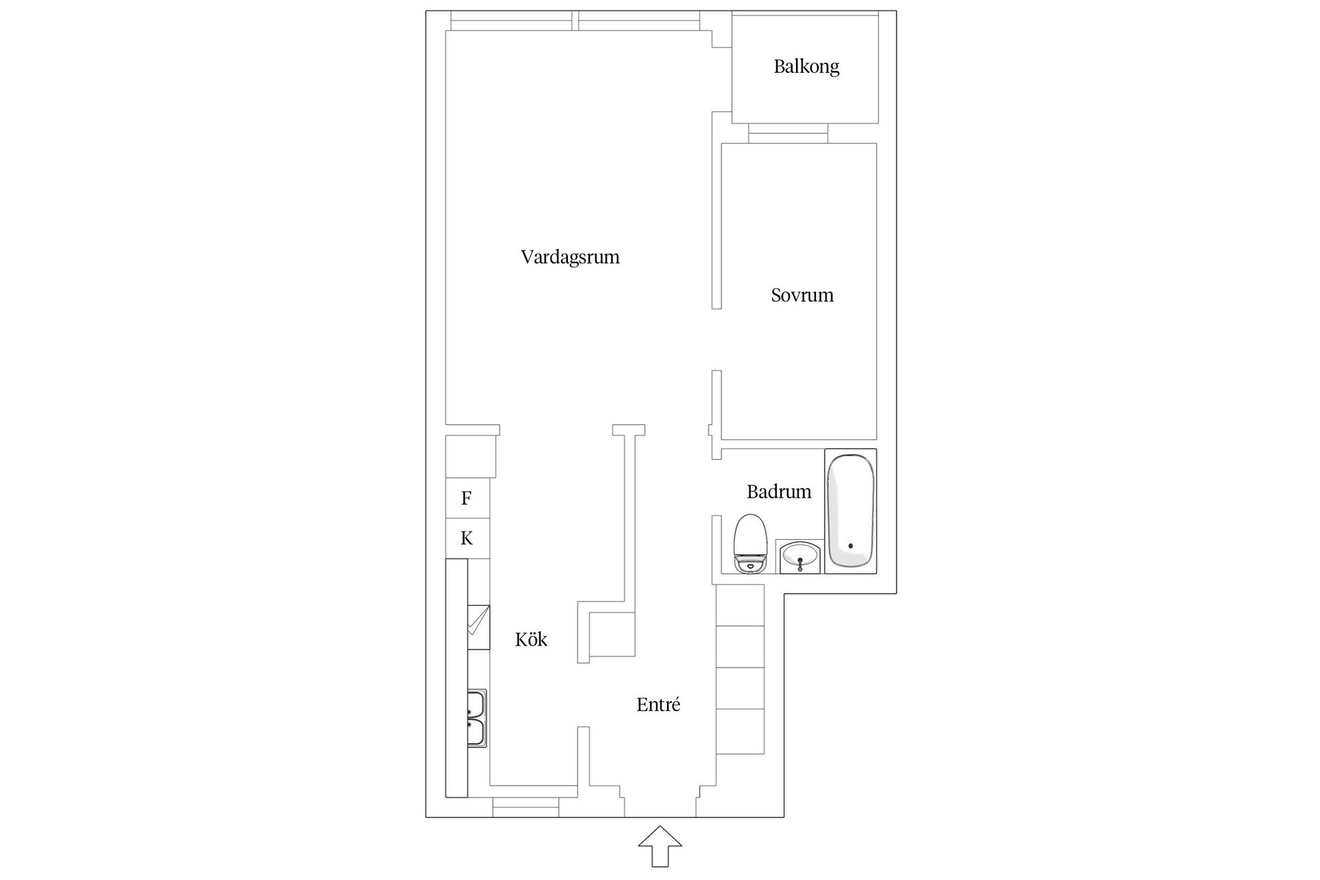 Bostadsrätt, Seglaregatan 35, Majorna, Göteborg