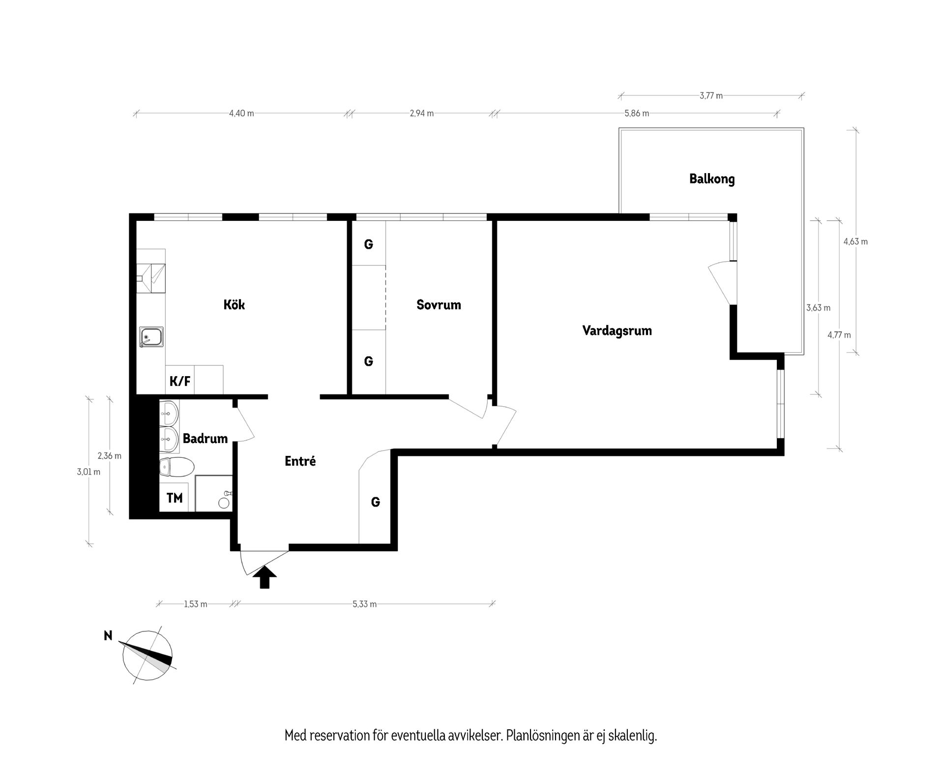 Bostadsrätt, Pontus wiknersgatan 9, Johanneberg, Göteborg