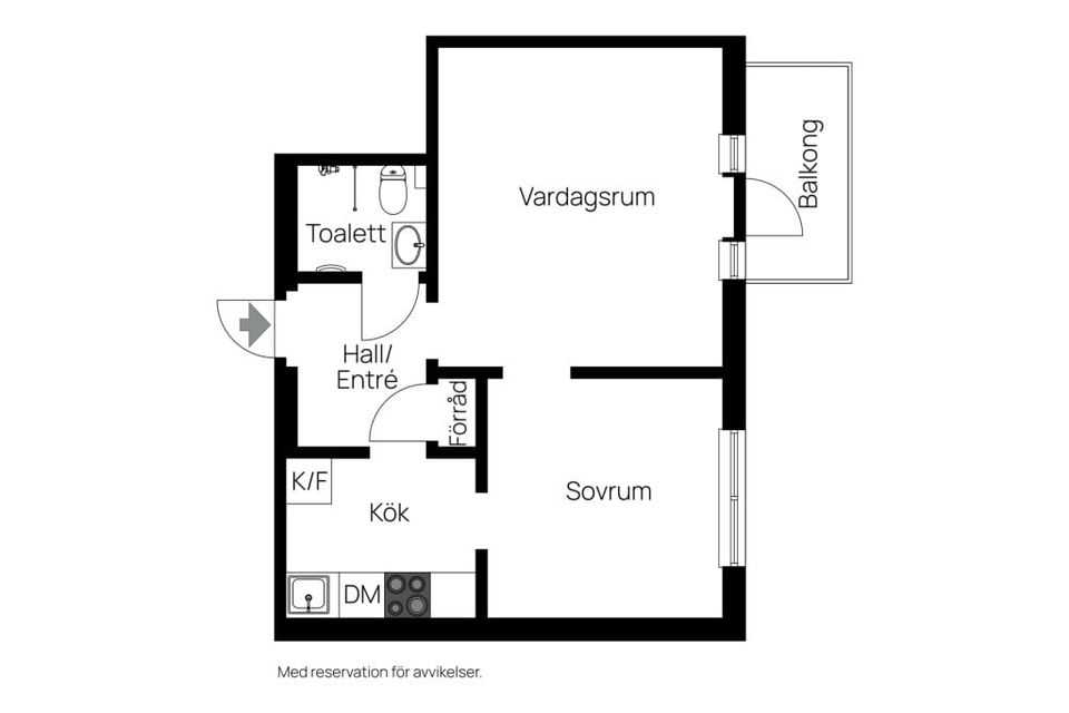 Bostadsrätt, Döbelnsgatan 3, Nedre Norrmalm / Centrum, Borås