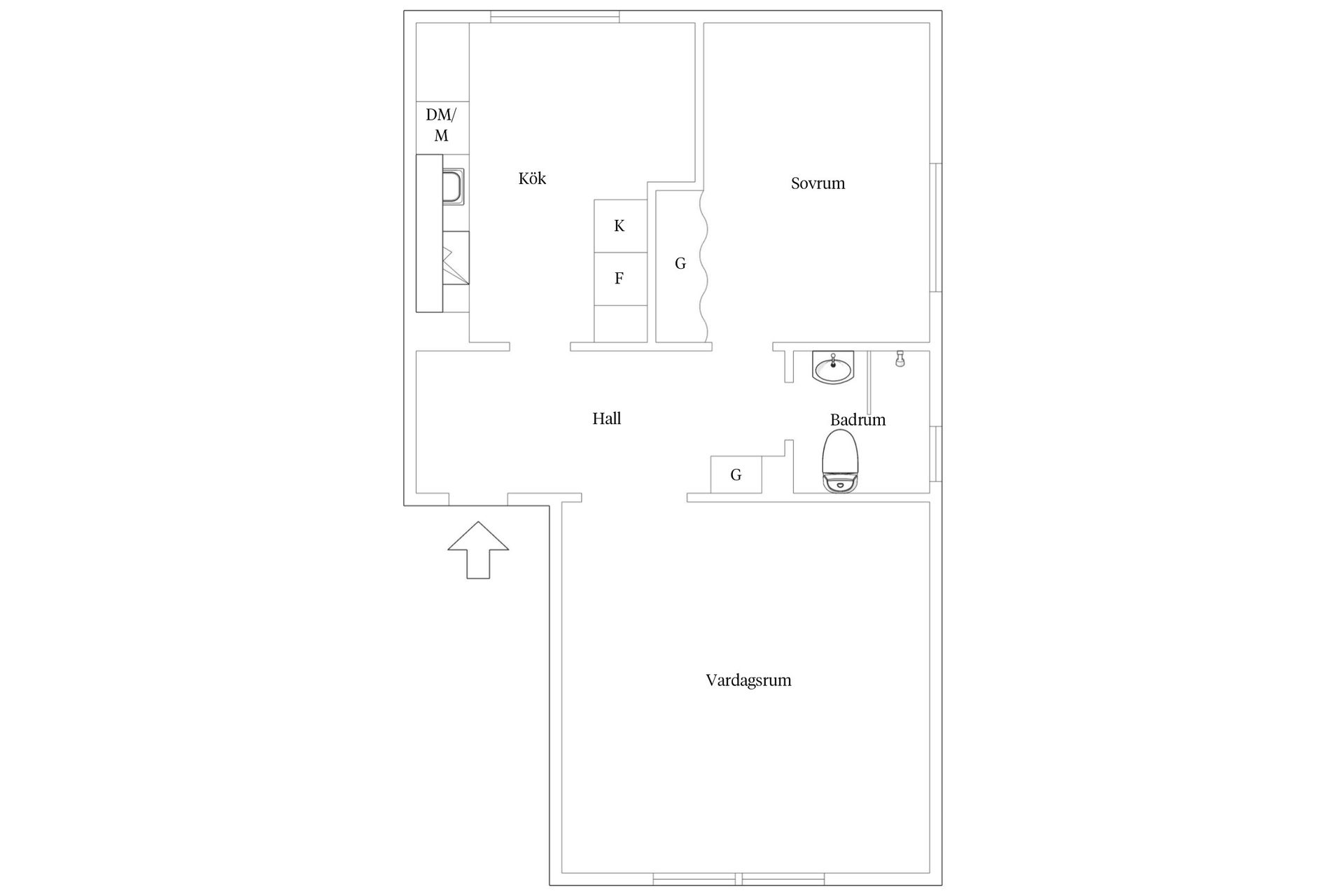Bostadsrätt, Gullrisgatan 4A, Centrala Hisingen, Göteborg
