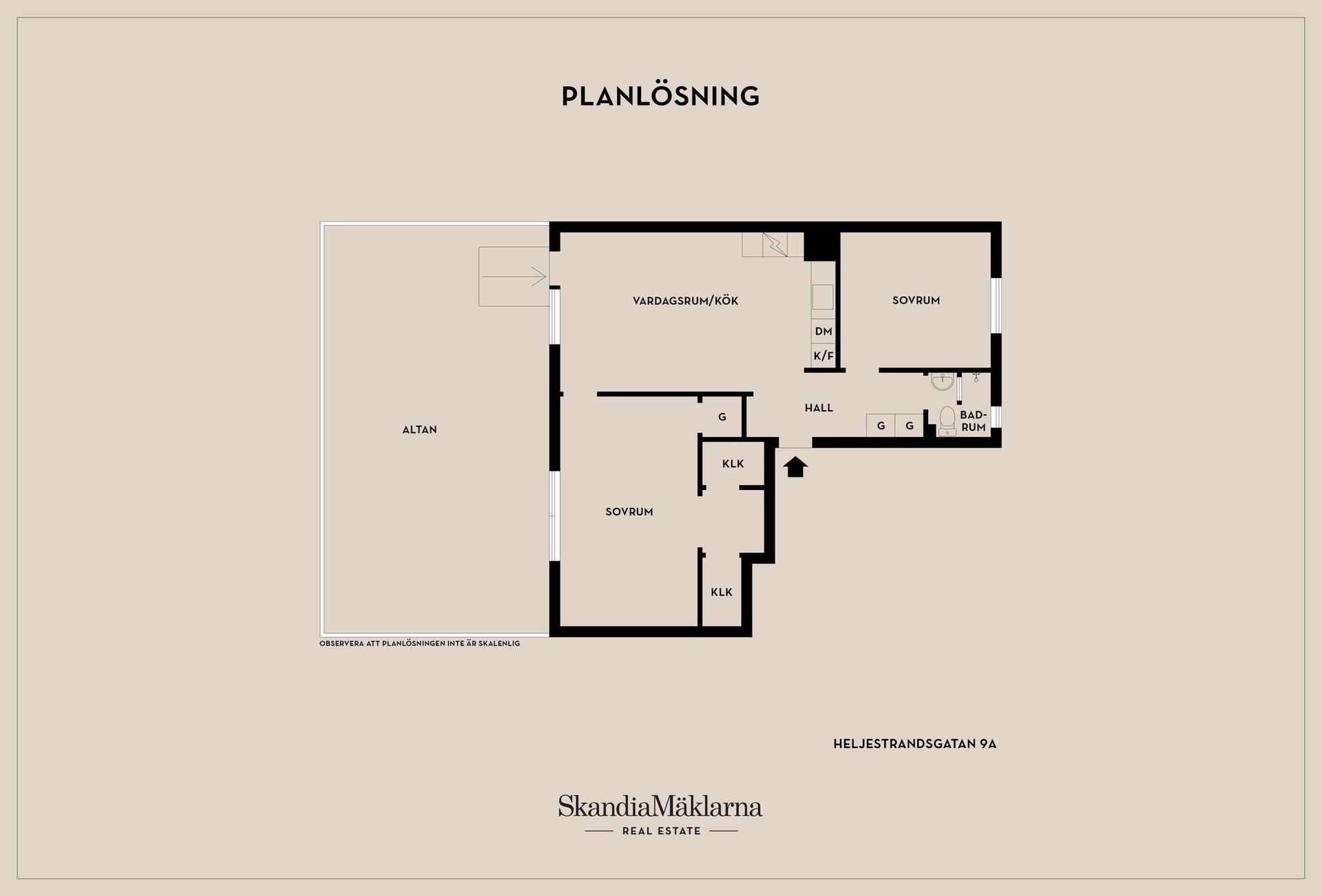 Bostadsrätt, Heljestrandsgatan 9A, Eskilstuna