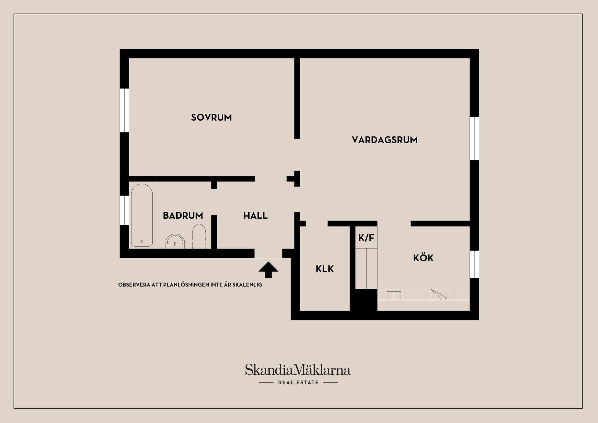 Bostadsrätt, Knypplerskevägen 8, Åkeshov, Stockholm