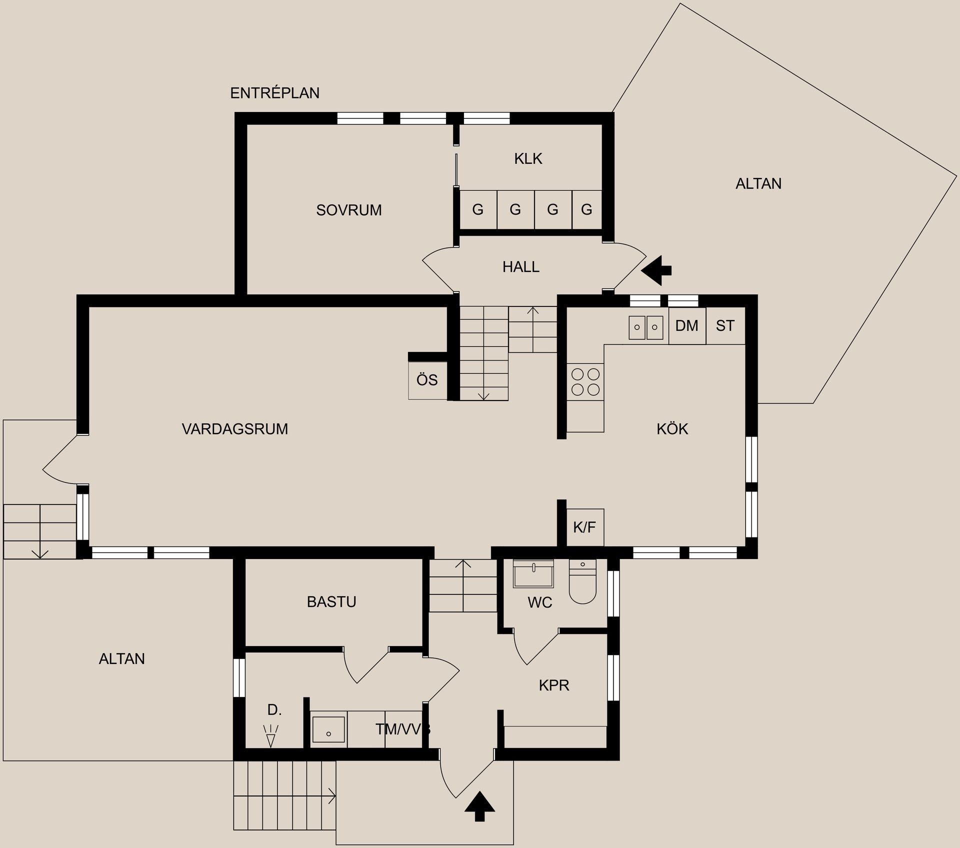 Fritidshus, Äspö Svedholm 5, Finnkroken  - Södra Finnö, Söderköping