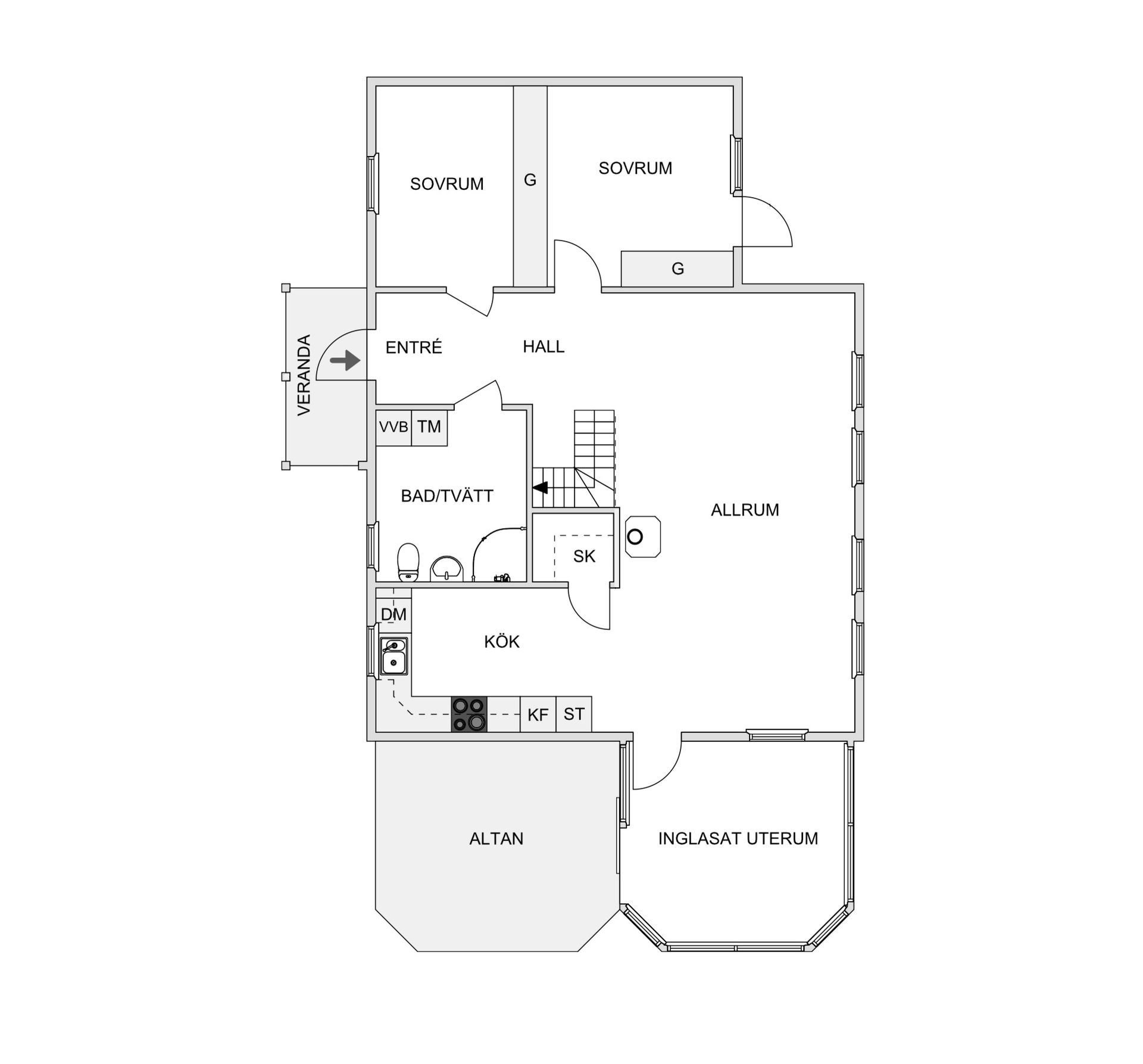 Fritidshus, Södra Sillskatan 530, Ursviken, Skellefteå
