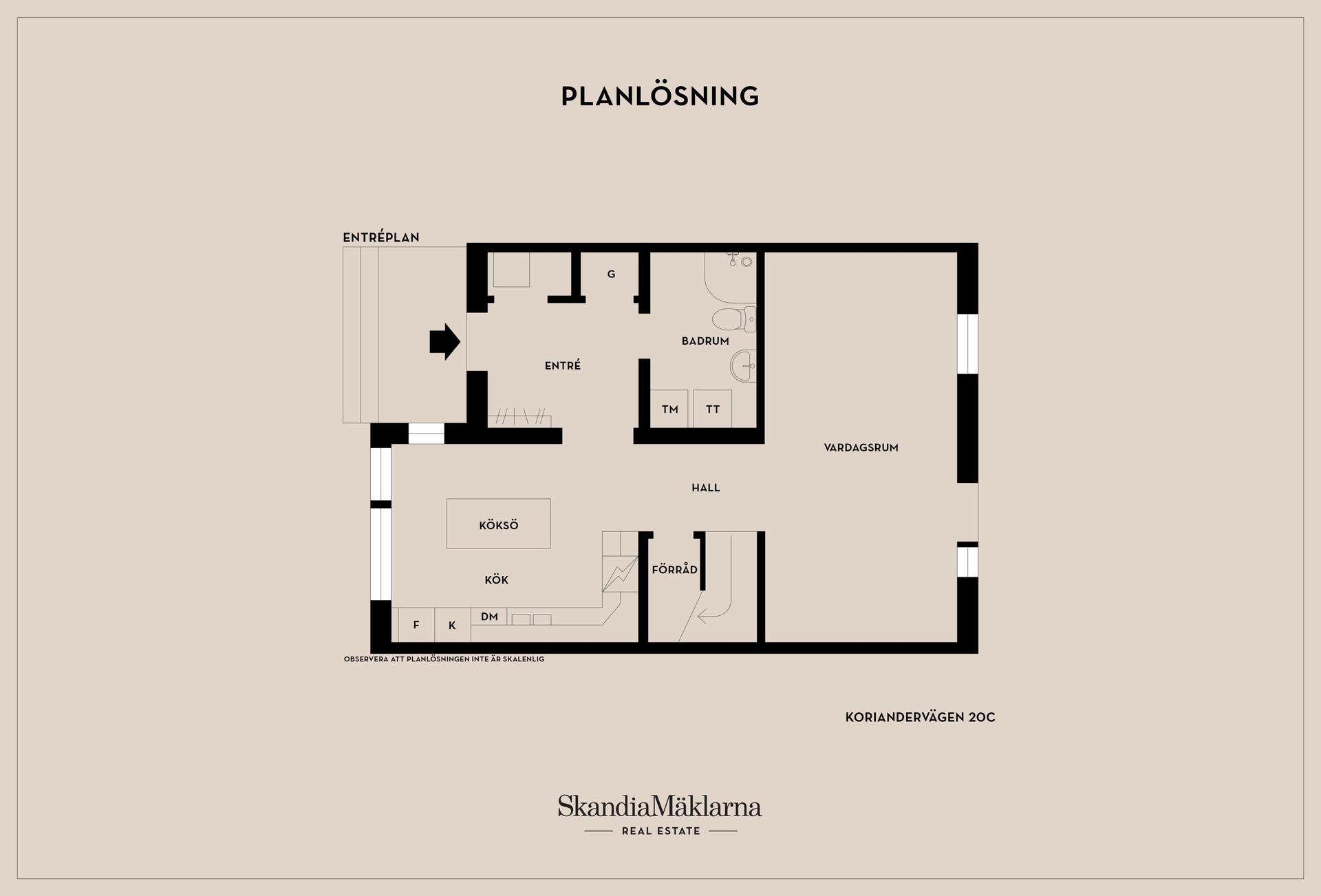 Radhus, Koriandervägen 20C, Höör-Kvarnbäck, Höör