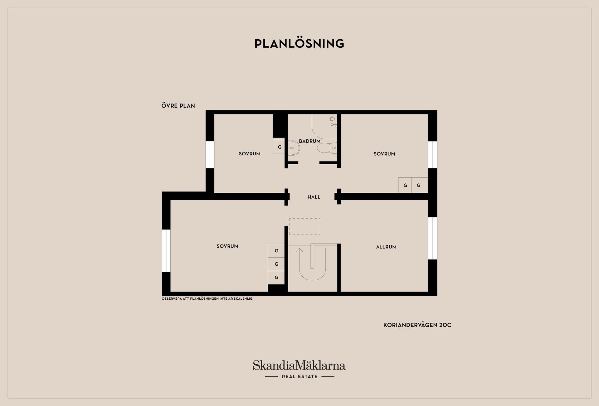 Radhus, Koriandervägen 20C, Höör-Kvarnbäck, Höör