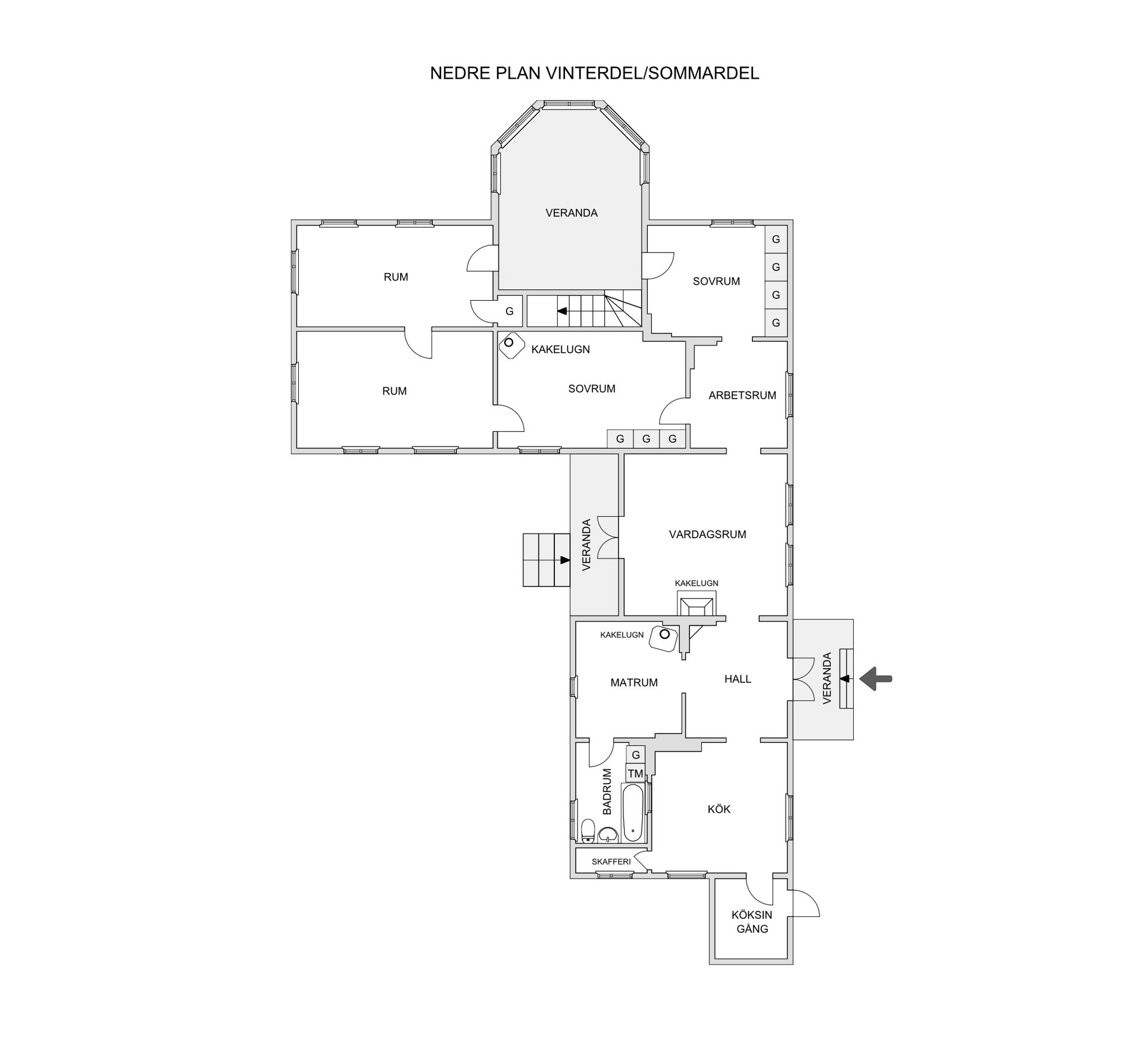 Villa, Karlslundsvägen 10, Karlslund, Falun