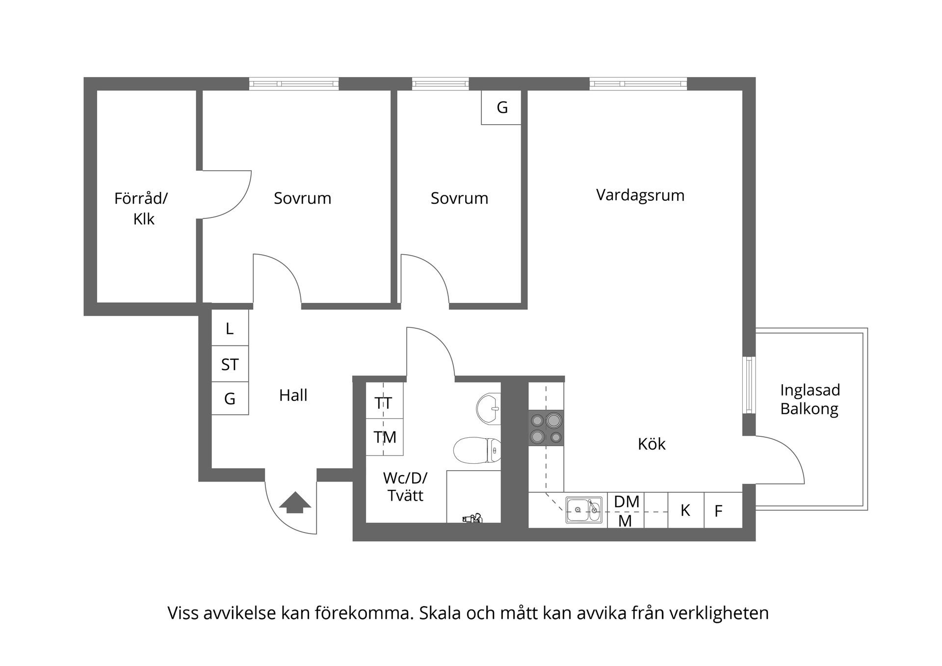 Bostadsrätt, Slipar-Lasses Gata 5, Fanna, Enköping