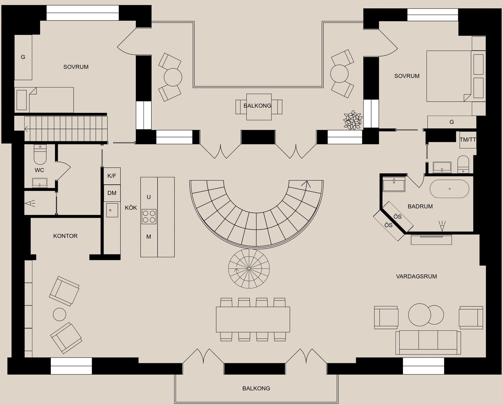 Bostadsrätt, Dalsgatan 6, Centralt, Norrköping