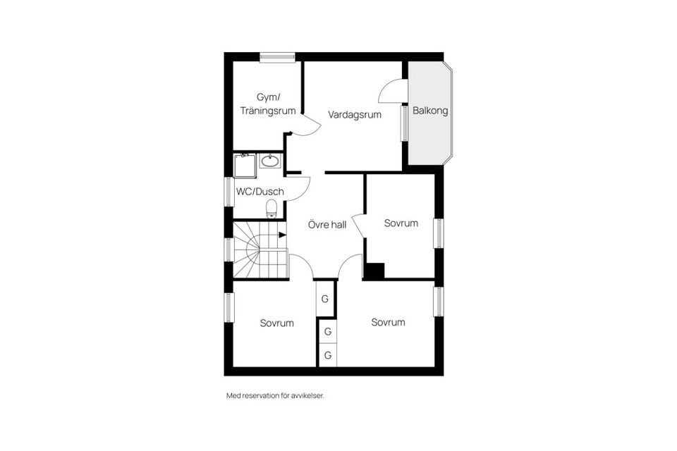 Villa, Voltgatan 8, Enögla, Enköping