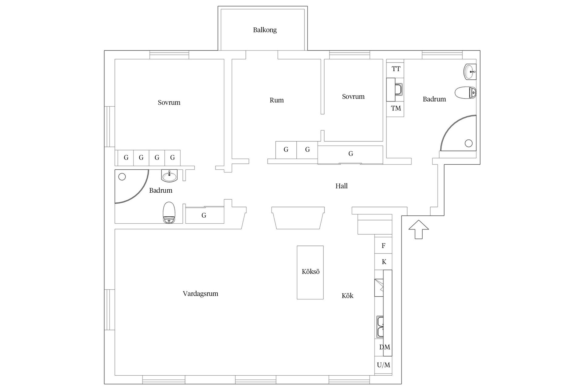 Bostadsrätt, Trappgatan 7, Stallhagen, Västerås
