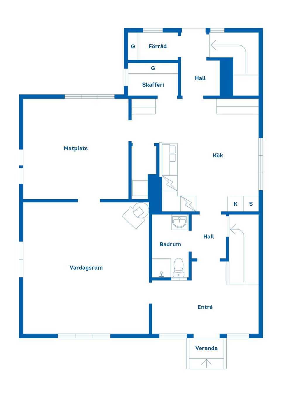 Villa, Elofsrud 61, Västra Ämtervik, Sunne