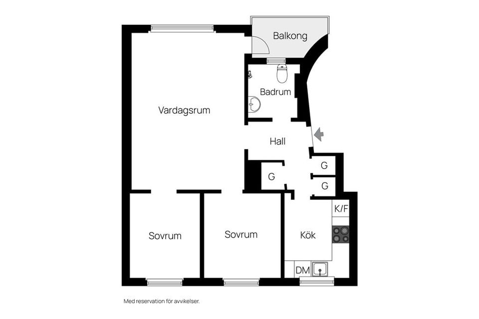 Bostadsrätt, Finn Malmgrens Väg 27, Hammarbyhöjden, Stockholm