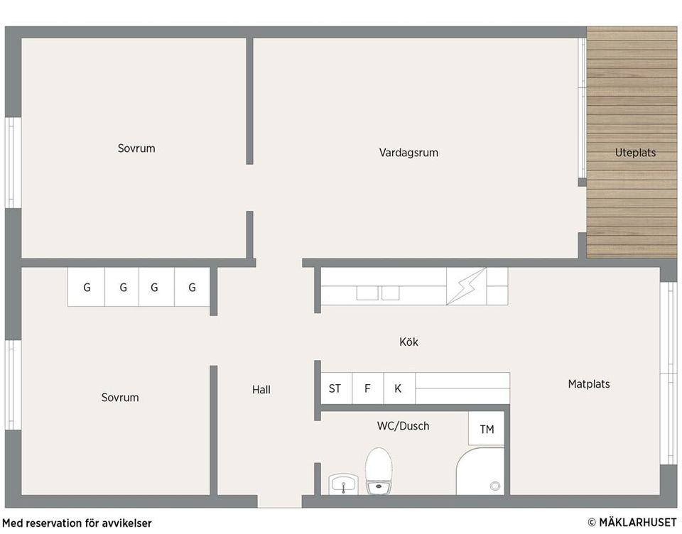Bostadsrätt, Flanaden 56, Torpa, Vänersborg