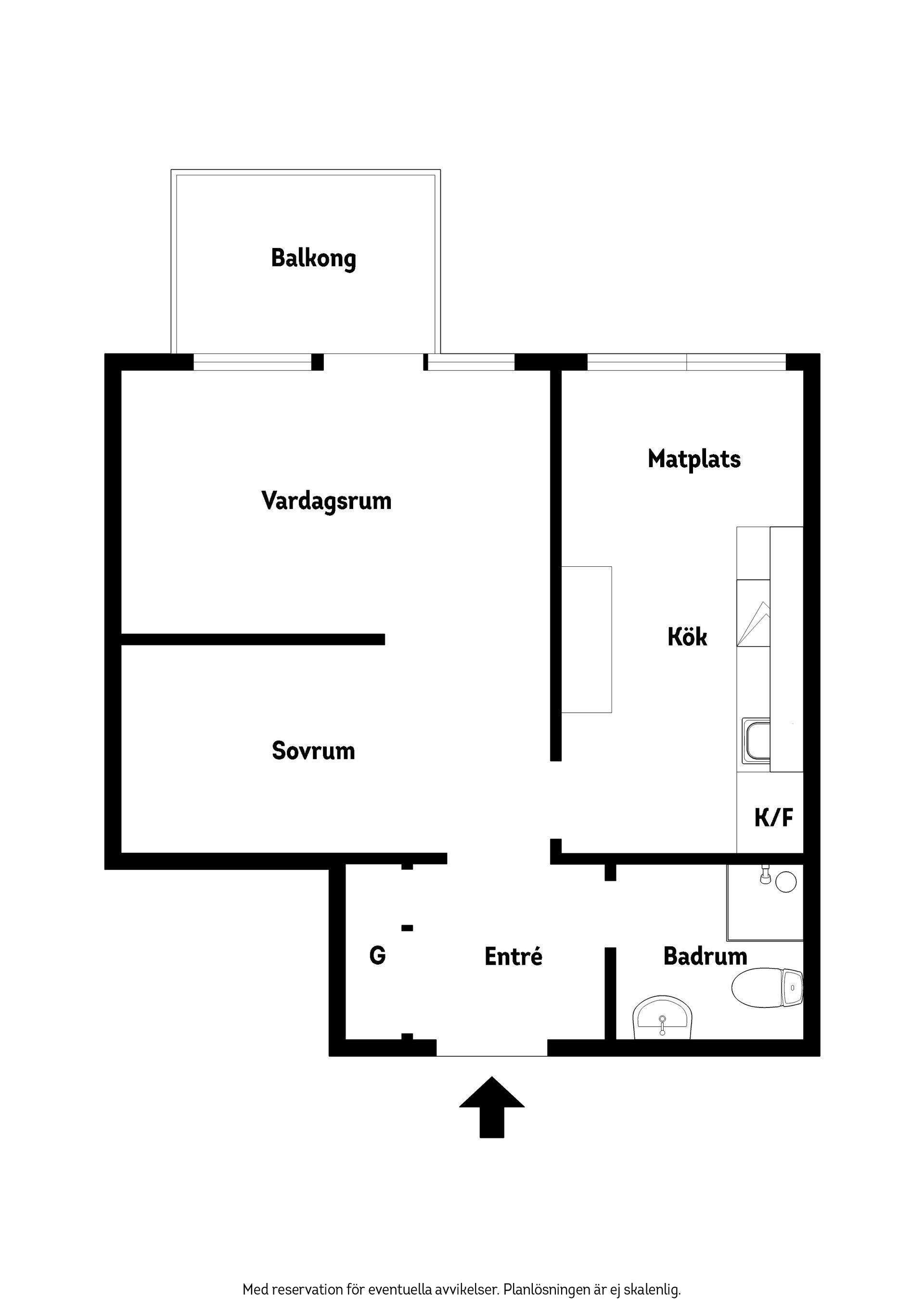 Bostadsrätt, Almvägen 19A, Egna Hem, Kristianstad