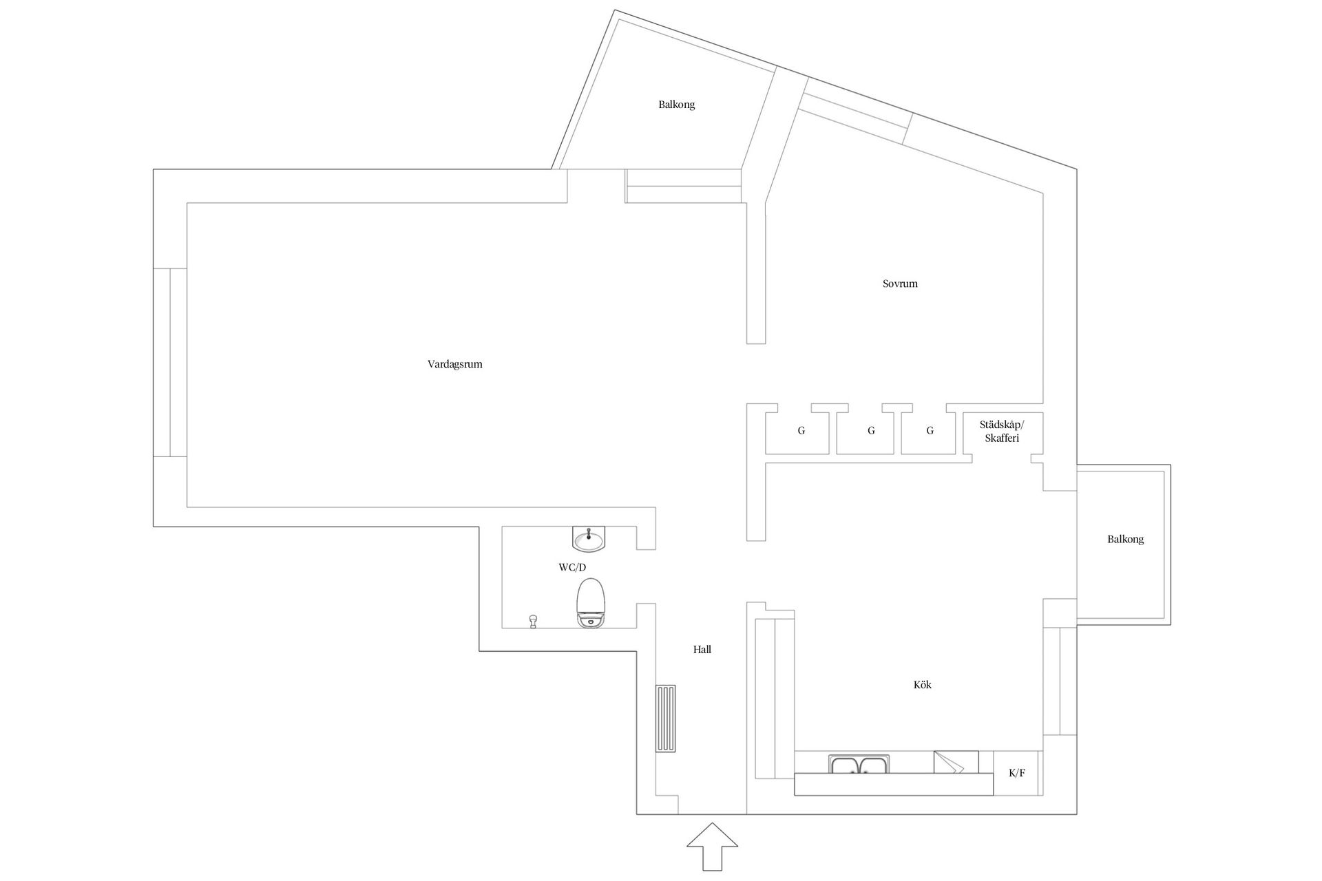 Bostadsrätt, Mariagatan 9, Lund - Centrum, Lund