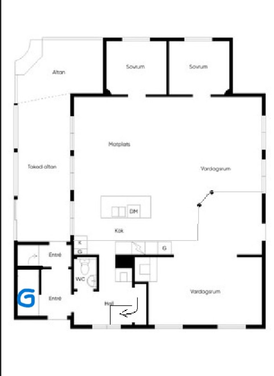 Villa, Hån 10, Rottneros, Sunne