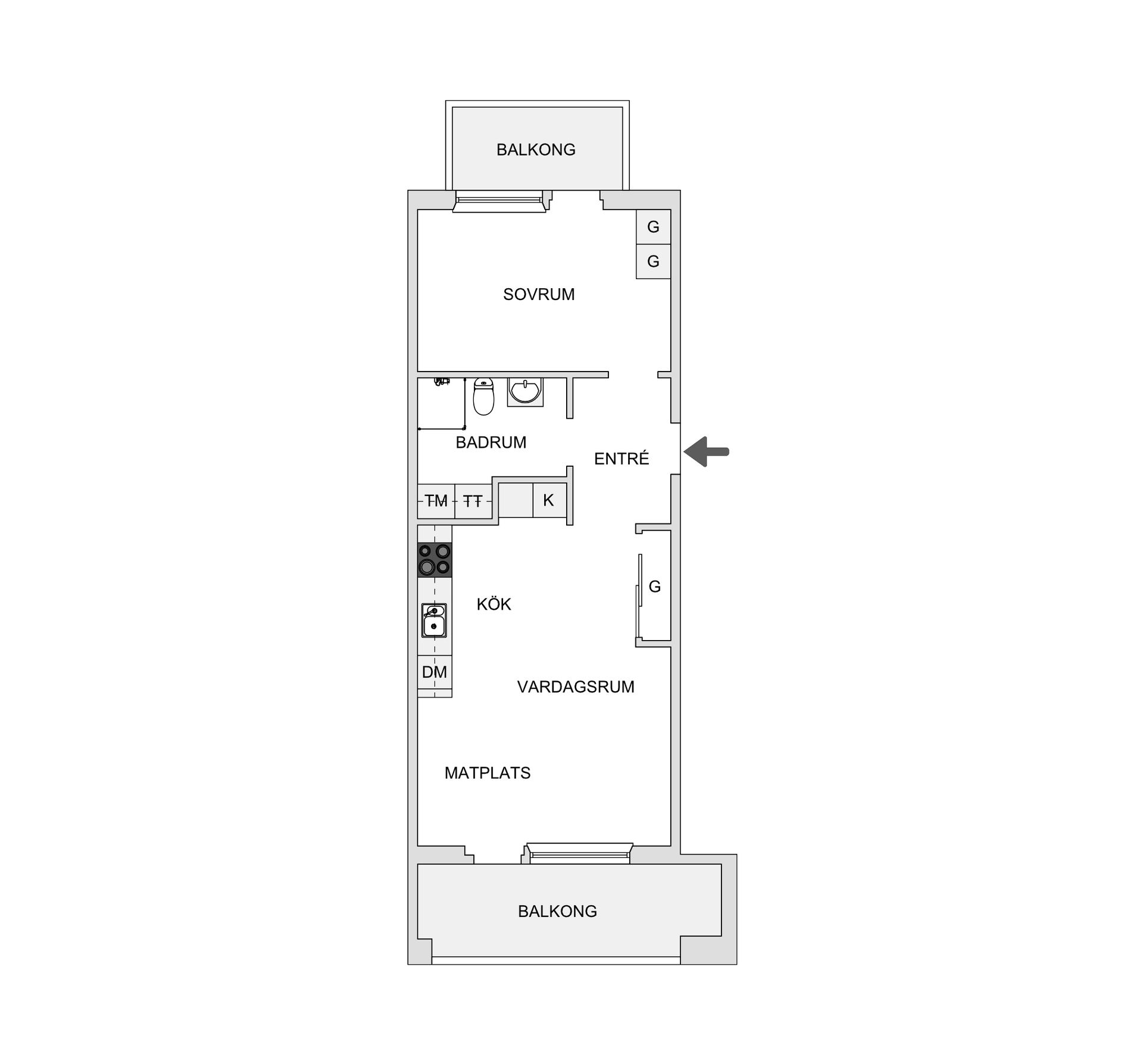 Bostadsrätt, Selma Lagerlöfs Parkstråk 30, Hisings Backa, Göteborg