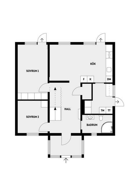 Villa, Burschstigen 7, Ella Gård, Täby