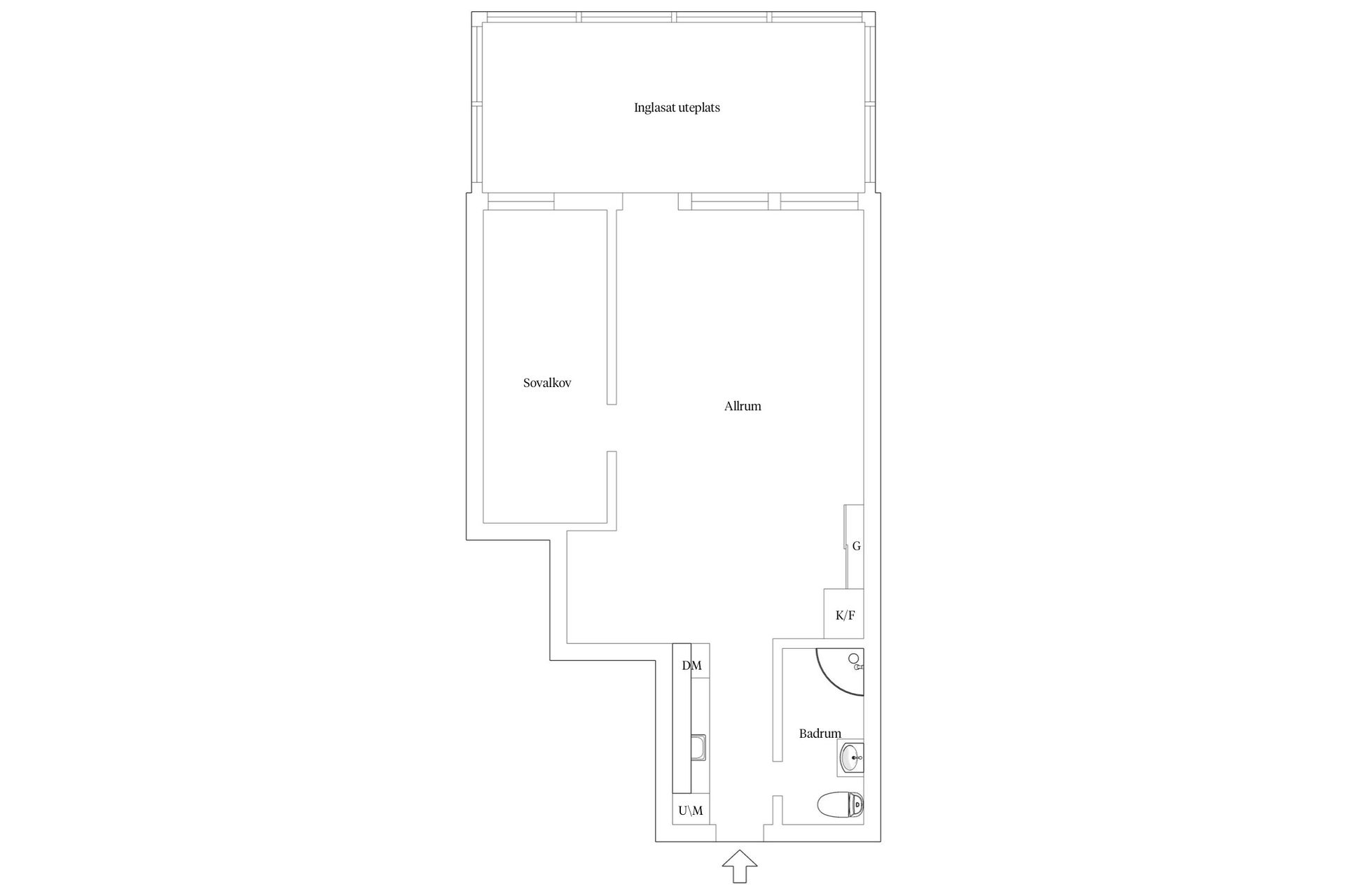 Bostadsrätt, Skjutbanegatan 11D, Haga, Västerås