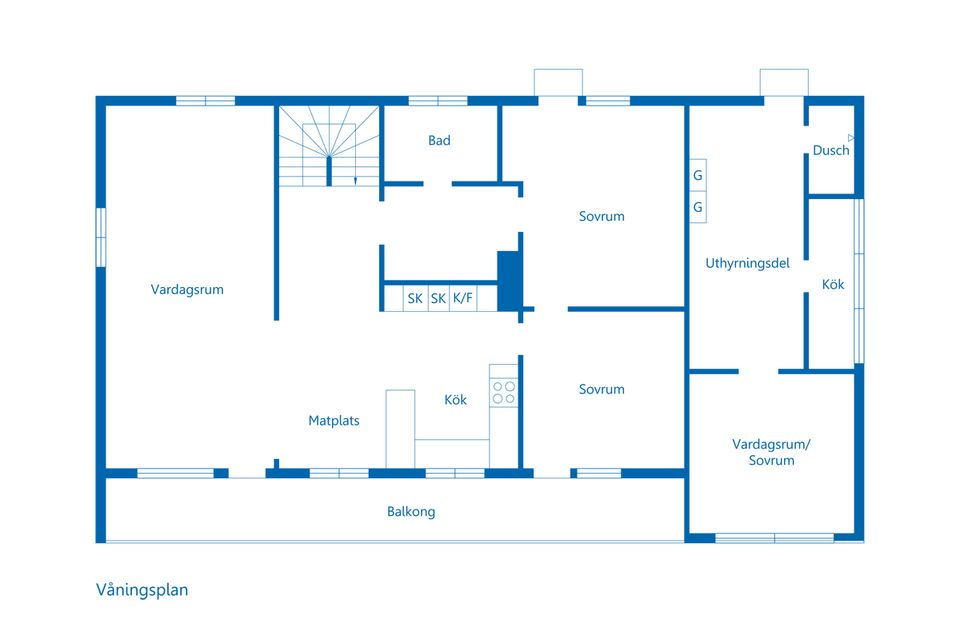 Villa, Kungsbackevägen 20, Rimbo, Norrtälje