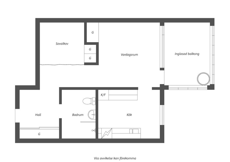Bostadsrätt, Lärkgatan 1B, Ulricehamn