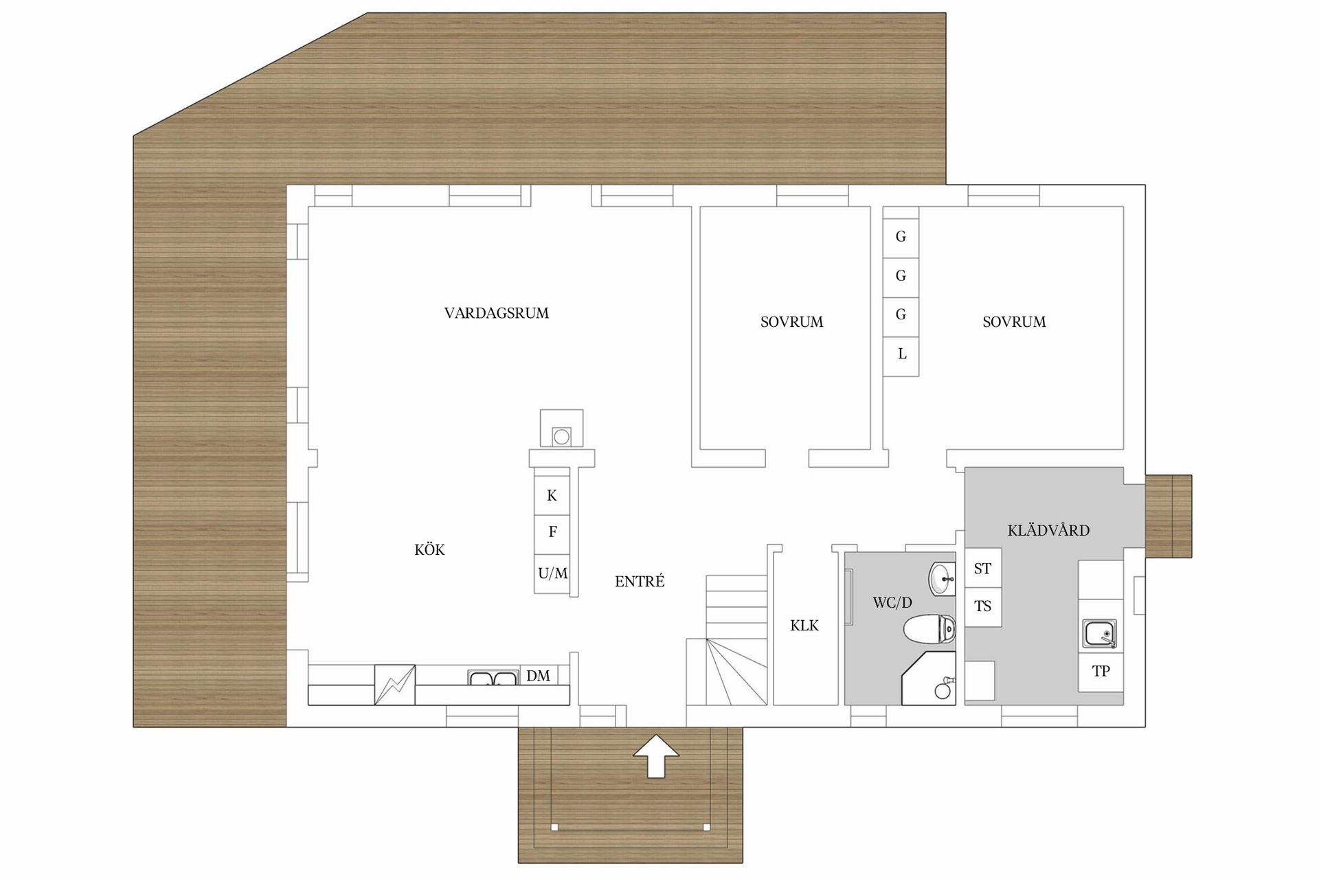 Villa, Aniaravägen 5, Lugnet, Växjö