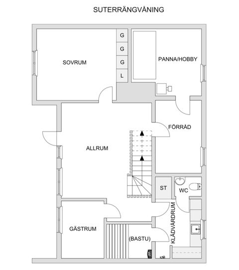 Villa, Älgstigen 3, Djuptjärn, Kalix