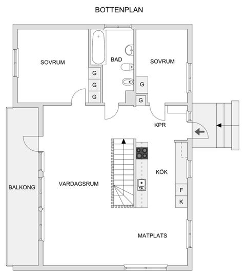Villa, Älgstigen 3, Djuptjärn, Kalix