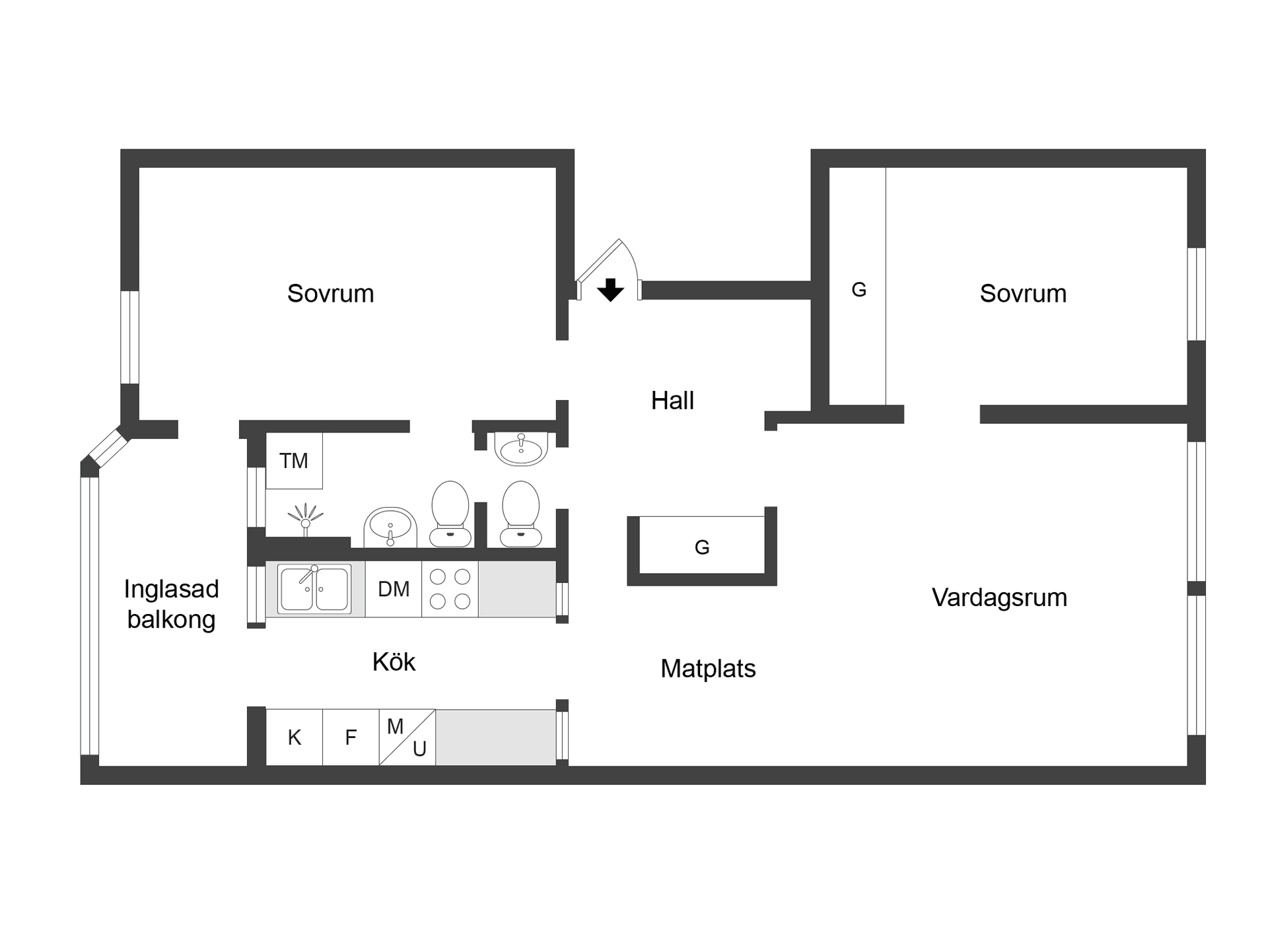 Bostadsrätt, Spjutgatan 30, Ektorp, Norrköping