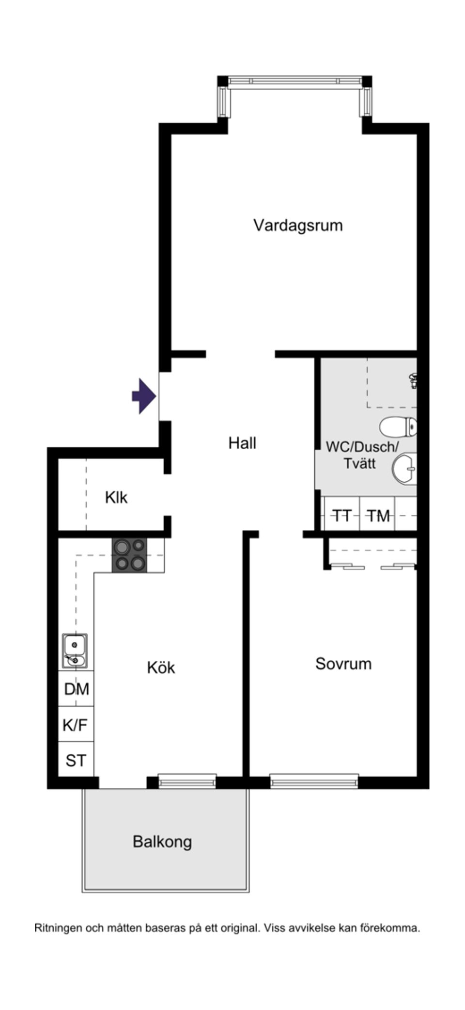 Bostadsrätt, Siktargatan 24, Kungsängen, Uppsala