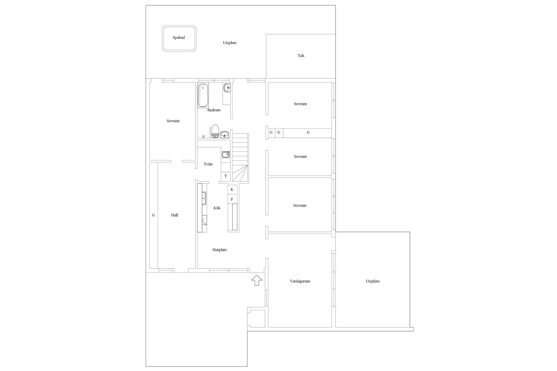 Villa, Nävervägen 3, Teleborg, Växjö