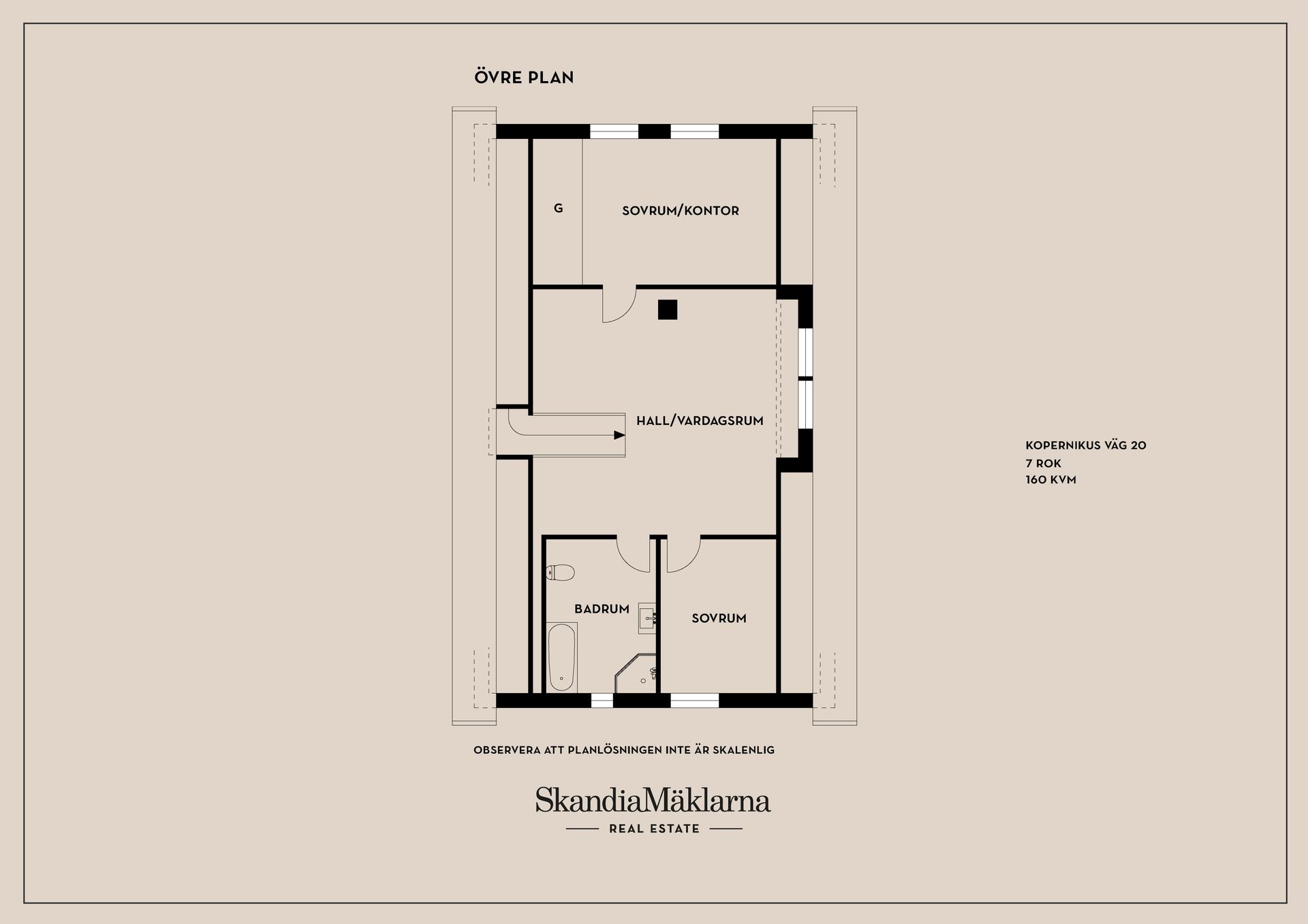 Villa, Kopernikus väg 20, Tumba - Solhöjden, Botkyrka