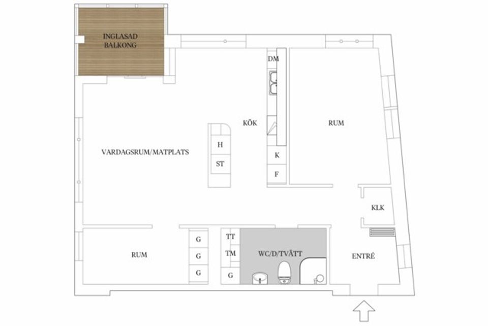 Bostadsrätt, Nolhagagatan 6E, Alingsås Centralt, Alingsås