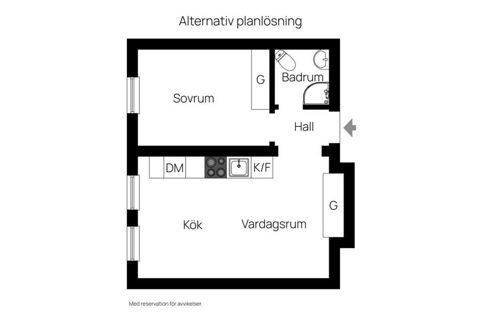 Bostadsrätt, Ingemarsgatan 7, Vasastan - Sibirien, Stockholm