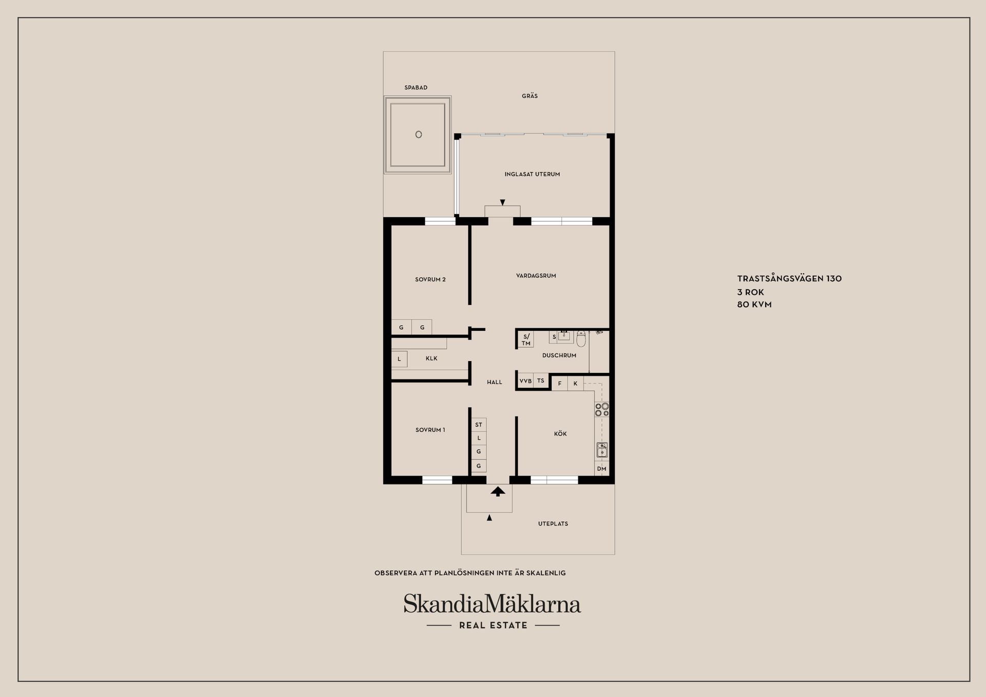 Bostadsrätt, Trastsångsvägen 130, Linghem, Linköping