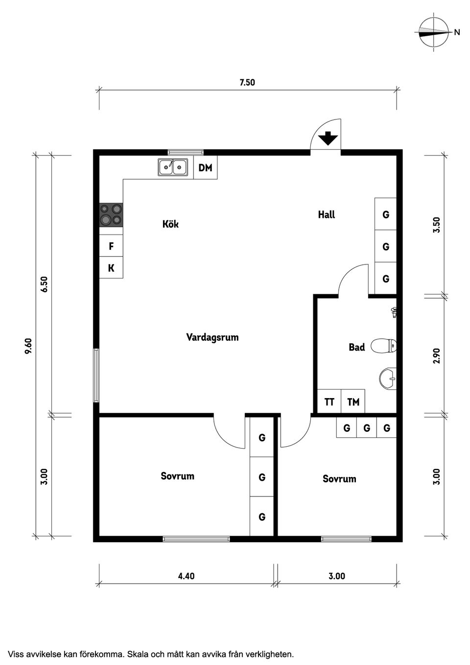 Bostadsrätt, Åkerrosgården 7F, Häljarp, Landskrona