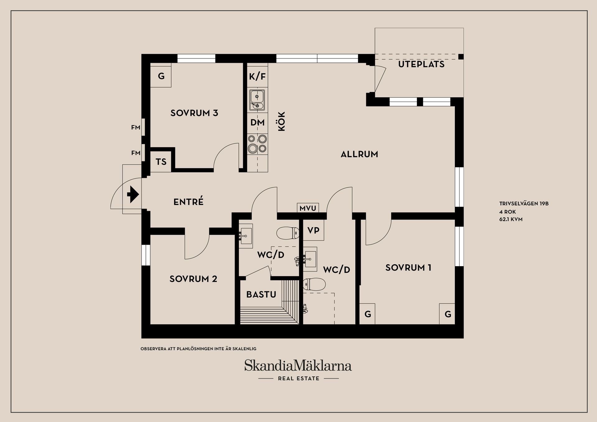 Bostadsrätt, Trivselvägen 19B, Stöten, Malung-Sälen