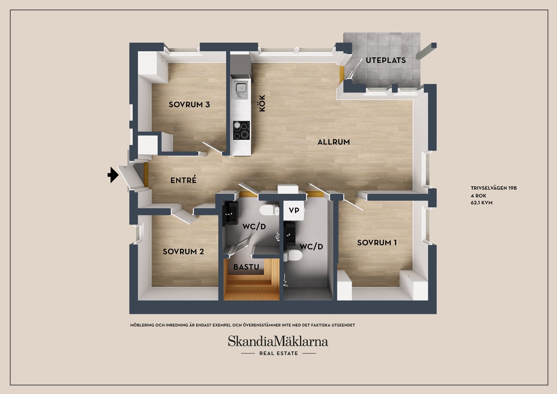 Bostadsrätt, Trivselvägen 19B, Stöten, Malung-Sälen