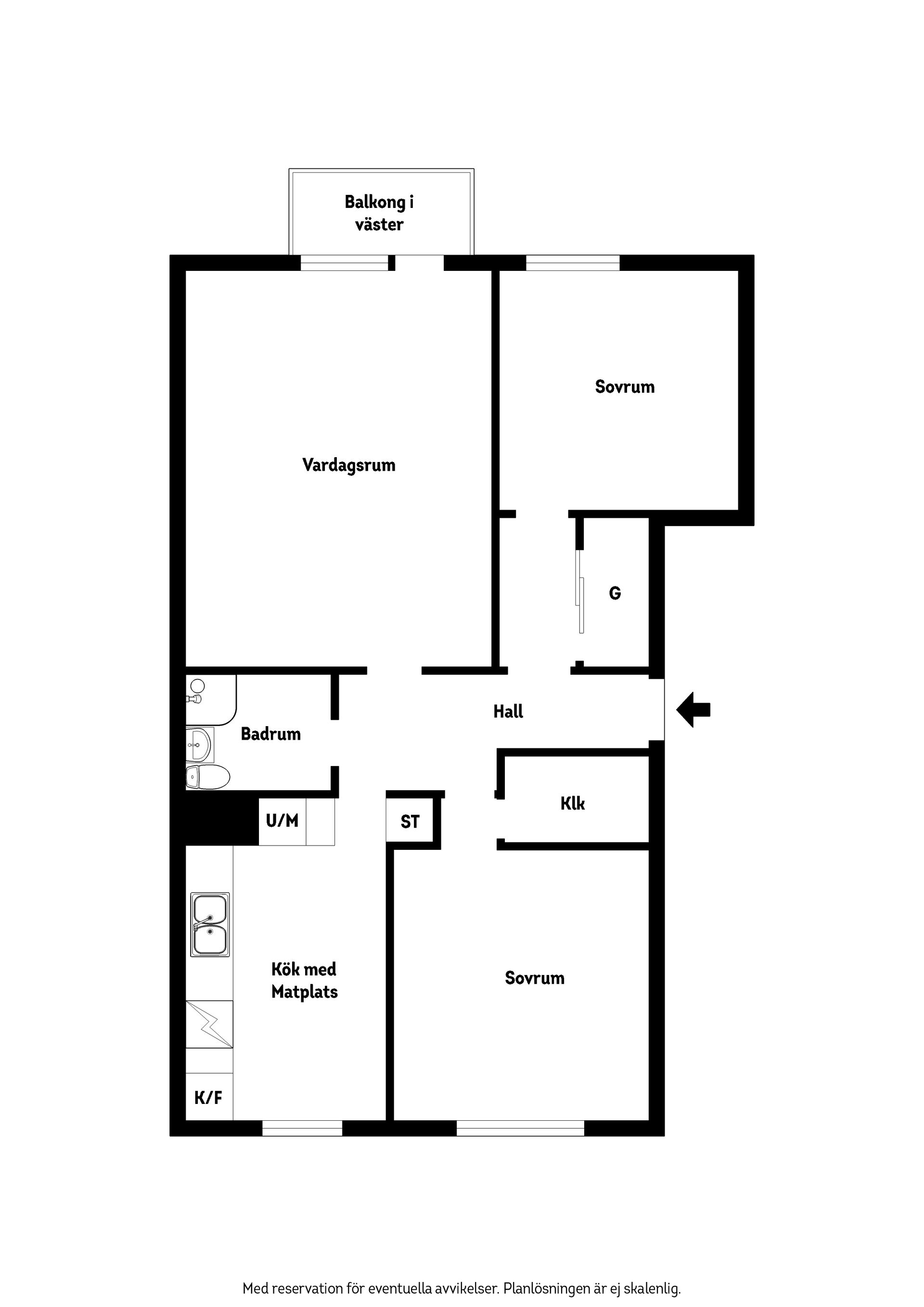 Bostadsrätt, Kanalgatan 18B, Centralt, Eslöv